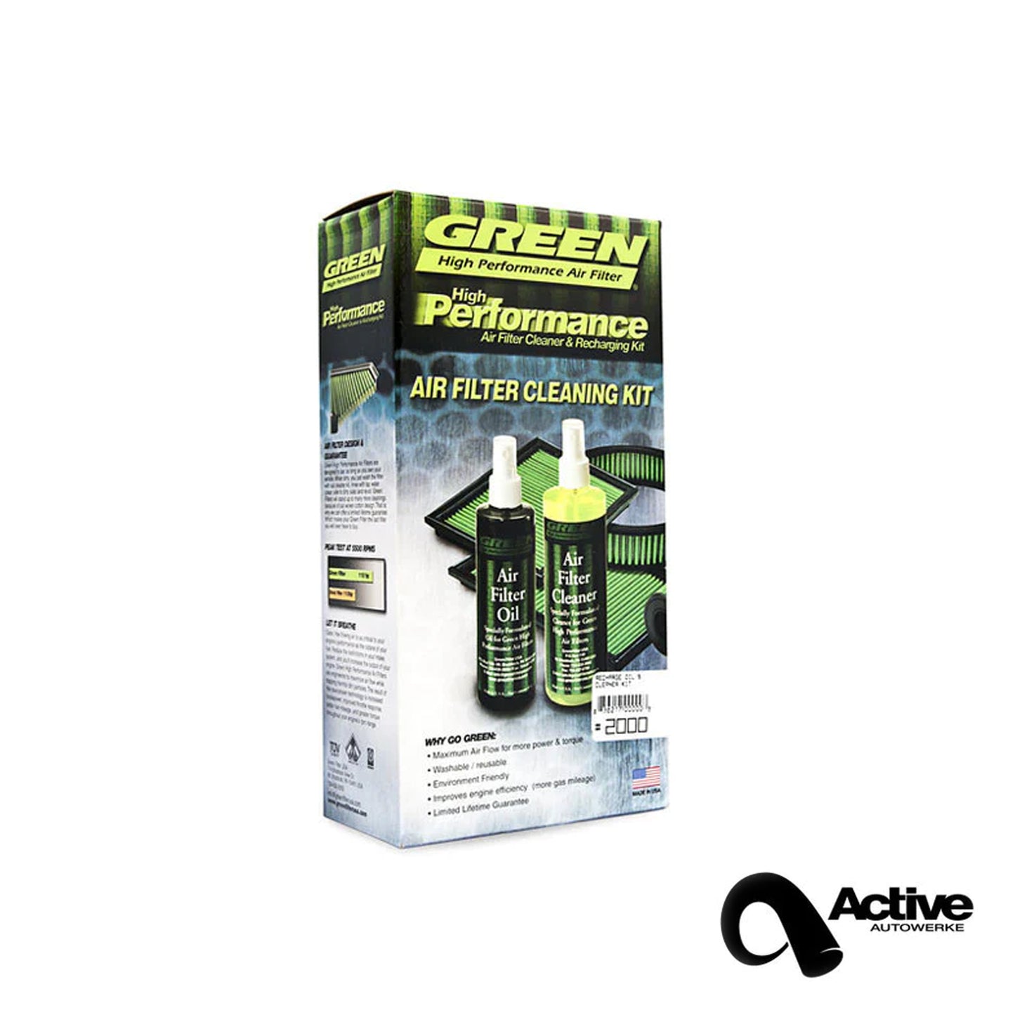 Active Autowerke Performance Air Filter & Cleaning Kit Combo for E9X M3