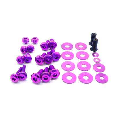 Titanium Hardware Hood Kit - BMW E9X 335i (2007-2013)