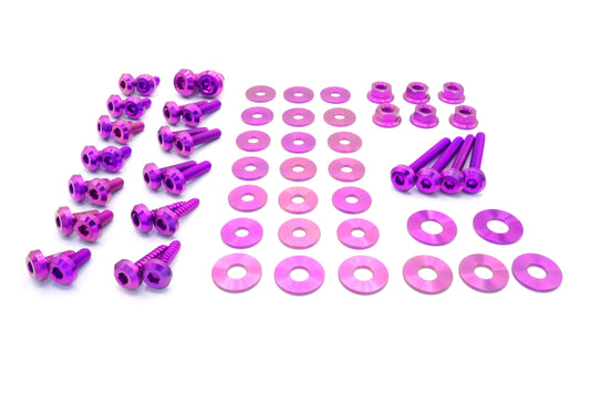 Stage 1 Titanium Hardware Engine Bay Kit - BMW E82 135i (2007-2012)