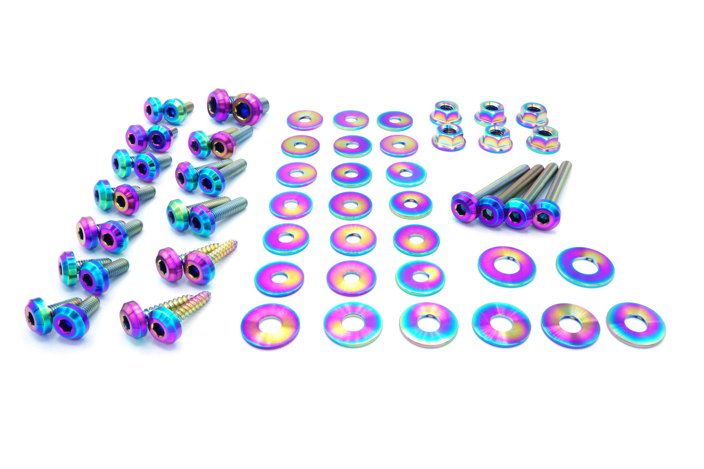 Stage 1 Titanium Hardware Engine Bay Kit - BMW E82 135i (2007-2012)