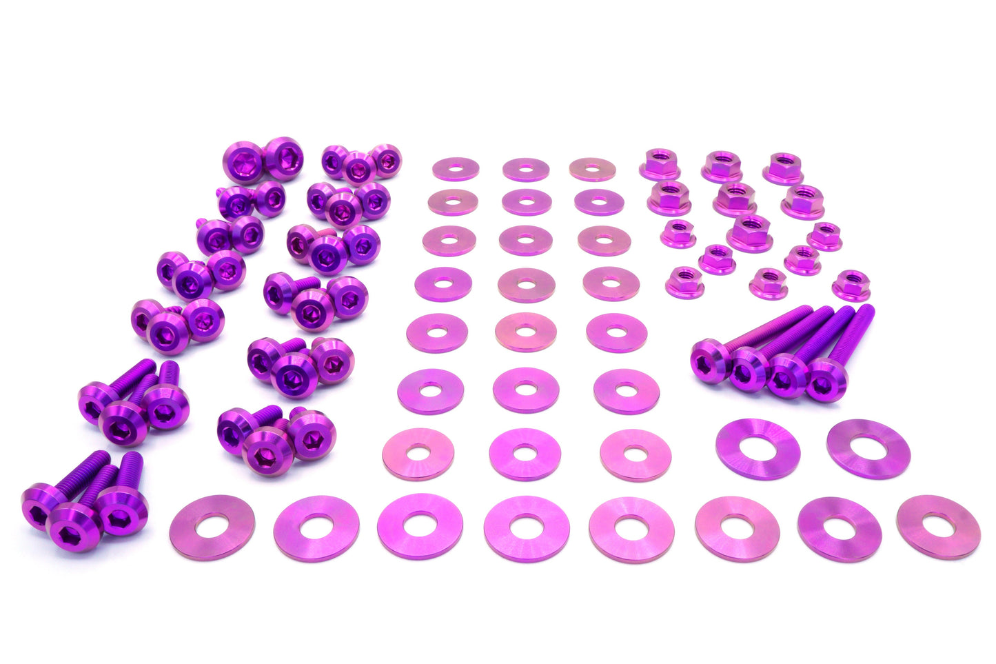 Stage 2 Titanium Hardware Engine Bay Kit - BMW E82 135i (2007-2012)