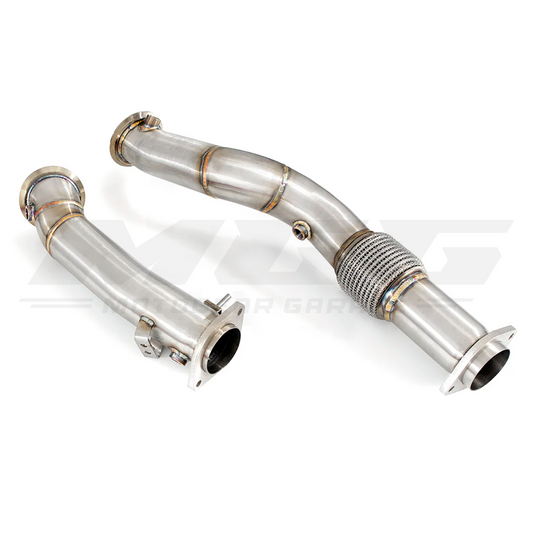 Meisterschaft 400 CEL Sport Catted Downpipes for BMW G80 M3 & G82 / G83 M4 2021+