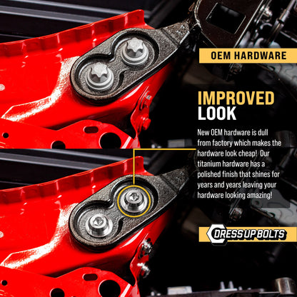 Titanium Hardware Seat Kit - BMW G80 M3/M4 (2021+)