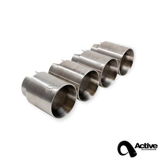 Active Autowerke Rear Exhaust Tips for BMW F87 M2 & M2C