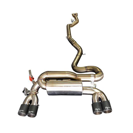 Active Autowerke Signature Exhaust System with Active F-Brace for BMW F87 M2 Competition