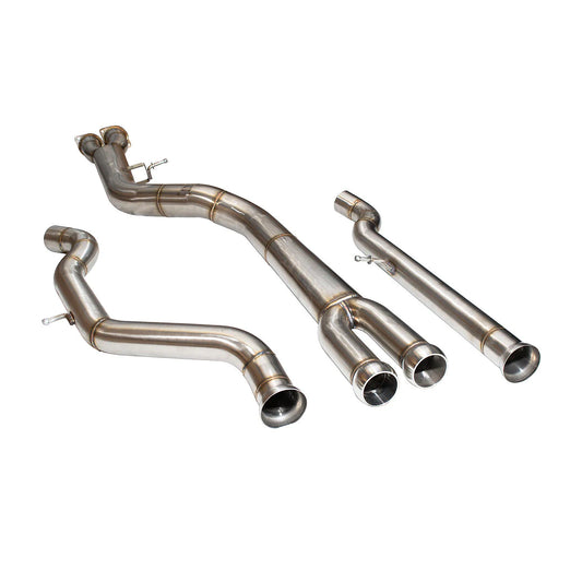 Active Autowerke Single Mid Pipe with Active F-Brace for BMW F80 M3 & F82 M4