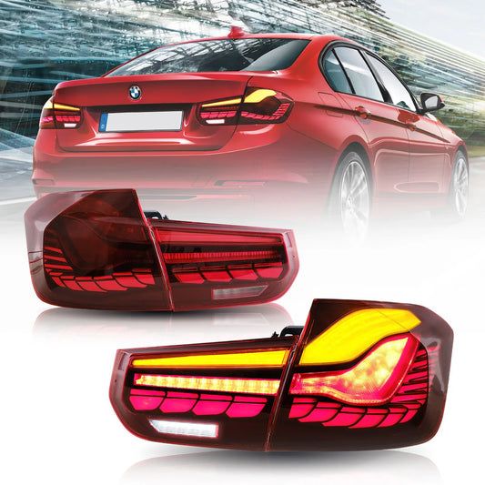 Vland OLED Tail Lights With Dynamic Welcome Lighting (GTS Style) for 12-19 BMW 3 Series (F30 & F80)