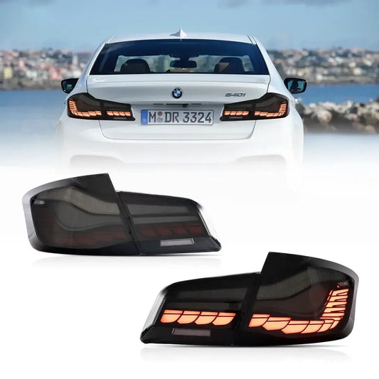 Vland OLED Tail Lights With Dynamic Welcome Lighting (CS Style) for 11-17 BMW 5 Series M5 (F10 & F18)