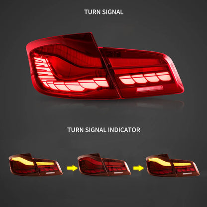 Vland OLED Tail Lights With Dynamic Welcome Lighting (CS Style) for 11-17 BMW 5 Series M5 (F10 & F18)