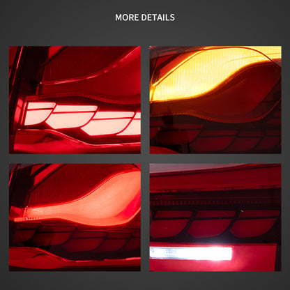 Vland OLED Tail Lights With Dynamic Welcome Lighting for 14-20 BMW 4 Series / F82 M4